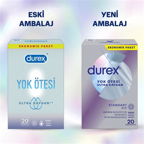Durex Yok Ötesi Ultra Kaygan İnce Prezervatif