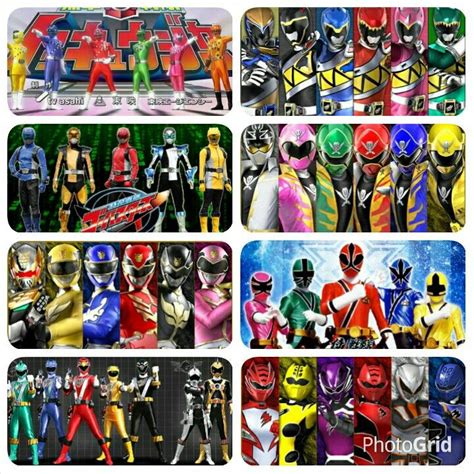 Powerful Super Sentai Teams