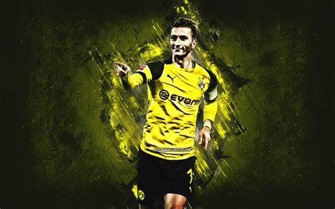 Download Wallpapers Marco Reus Borussia Dortmund Bvb Portrait
