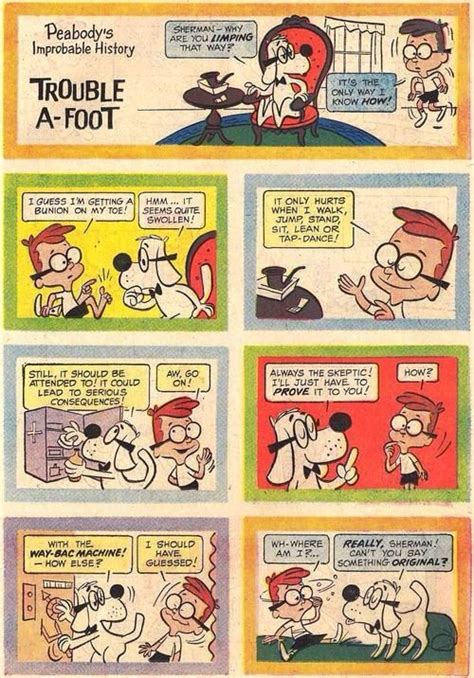 Peabodys Improbable History Comics Comics Favorite Cartoon