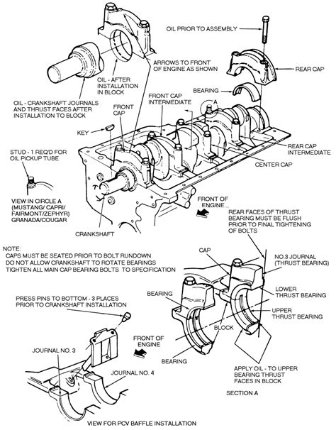Repair Guides Engine Mechanical Crankshaft And Main Bearings