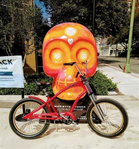 Fun Stuff Not Insulators Giant Sugar Skull Bike Lean