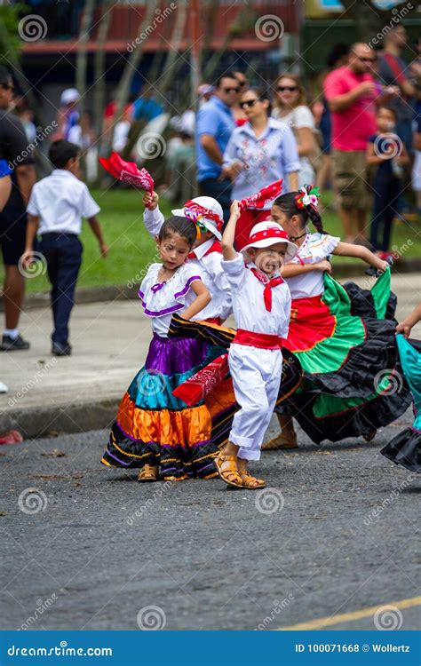 Independence Day Parade Costa Rica Editorial Stock Photo Image Of