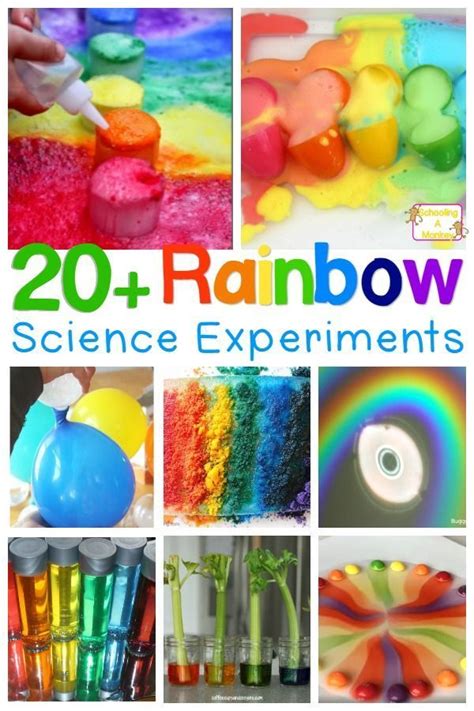 25 Rainbow Science Experiments With Bright And Beautiful Colors