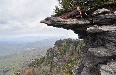 Mountainside Cliff And Appalachian Landscape Stock Image Image Of