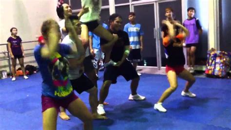 Cheerleader Rehearsal Youtube
