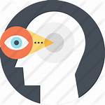 Vision Icon Brain Eye Icons Head Idea
