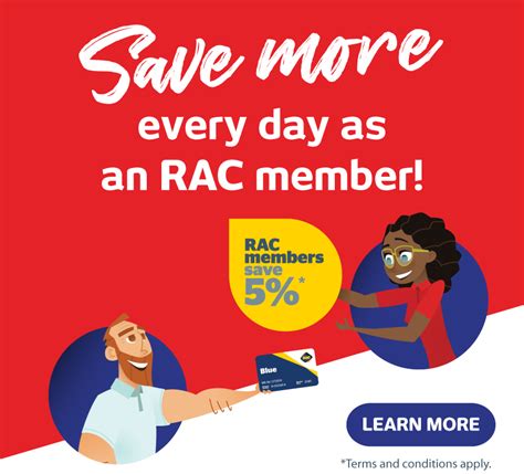 Rac Member Discount Offer Save Every Day