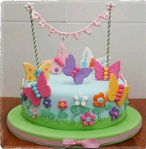 Check spelling or type a new query. Cake bday birthday girl butterfly flowers | Birthday cakes ...