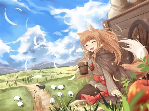 Spice And Wolf Wallpapers Top Free Spice And Wolf Backgrounds