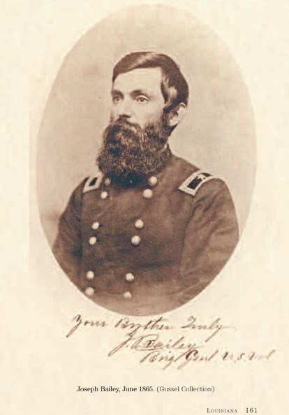 General Joseph Bailey Hero Of The Red River