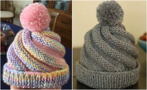 Crochet Swirled Hat Free Pattern Tutorials And More Beanie Knitting