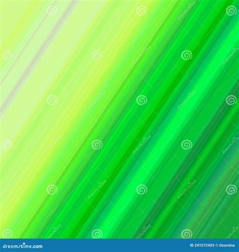 Digital Abstract Drawing Of Light Green Diagonal Straight Lines Stock