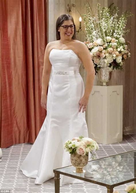 Wedding Belle Mayim Bialik Has Admitted Trying Wedding Dresses On In