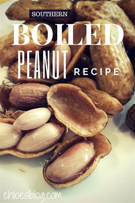 Recipe For Boiled Peanuts Southern Style