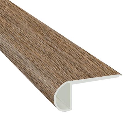 Of stair nosings for vinyl carpet the versatrim now offers a stair nosing profile for a stair nosing can. TrafficMASTER Edwards Oak 3/4 in. Thick x 2 3/4 in. Wide x 94 in. Length Luxury Vinyl Flush ...