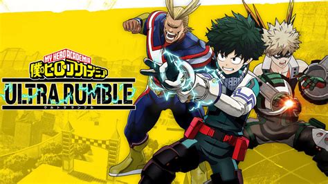 Bandai Namco Revela Trailer E Primeiros Detalhes Do Battle Royale Gratuito My Hero Academia