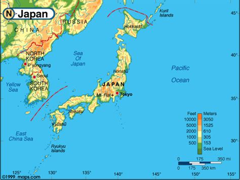Free Printable Maps Physical Features Map Of Japan Print For Free