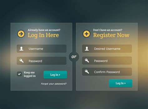 Login Registration Form Ideas And Beautiful Examples