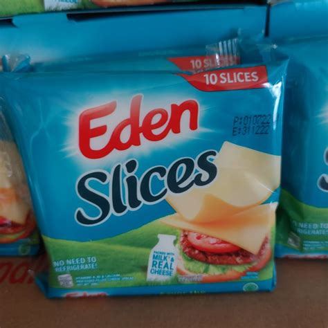 Eden Cheese Slice 10 Slice208g Per Pack Shopee Philippines