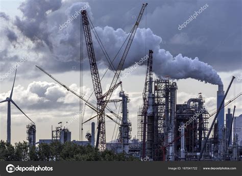 Pollution Industrielle Industrie Lourde Image Libre De Droit Par
