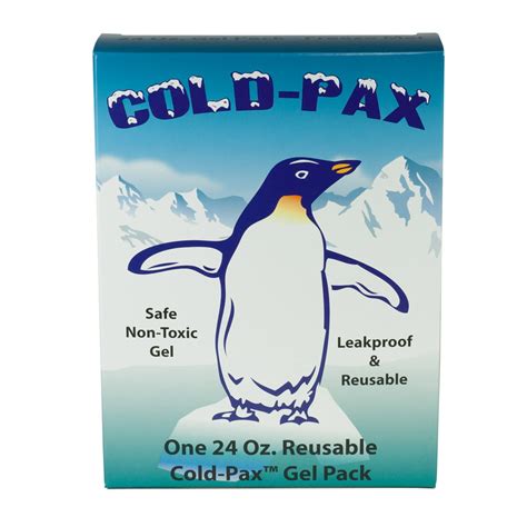 Cold Pax Freezable Gel Packs 24 Oz