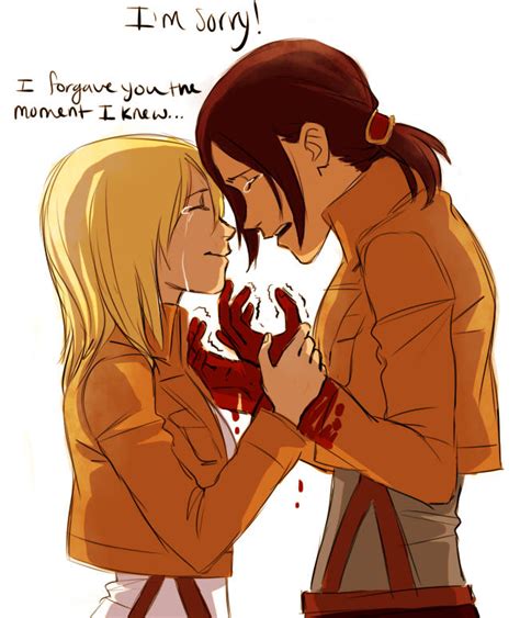 Ymir And Christa By Jazzie560 On Deviantart