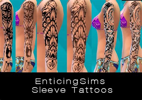 My Sims 4 Blog Tattoos By Enticingsims