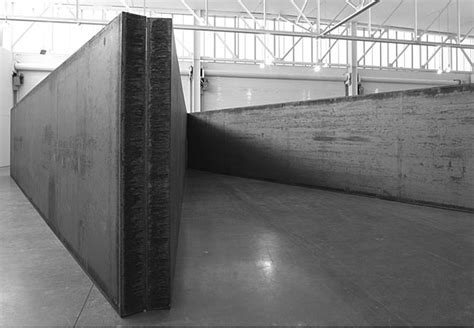 Richard Serra New Sculpture At Gagosian