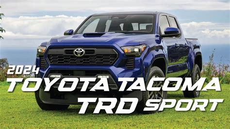 2024 Toyota Tacoma Sport Youtube