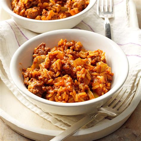Spanish Rice With Ground Beef Recipe How To Make It
