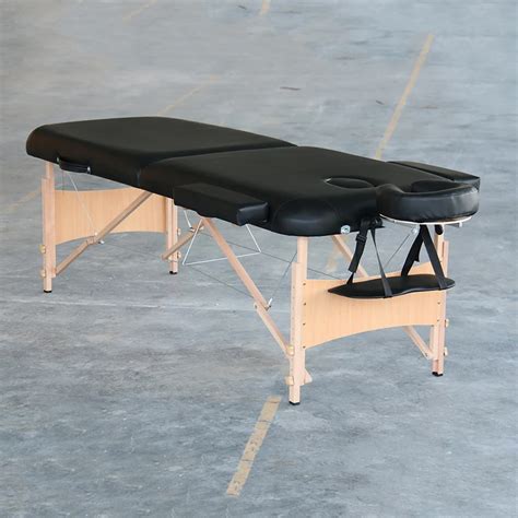 Ceragem Massage Table For Sale Portable 2 Section Wooden Massage Bed With High Quality Thermal
