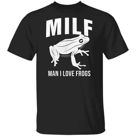 Camiseta Masculina De Sapo Divertida Eu Love Frogs Milf Presente Shopee Brasil