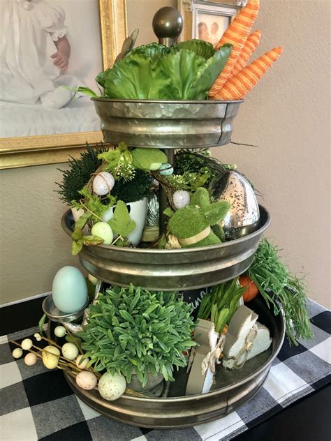 Easter Tiered Trays And Spring Decor Coast To Coast Blog By Lisa