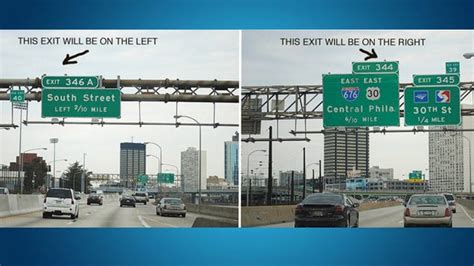 Quickly Tell Whether The Highway Exit Will Be On The Left