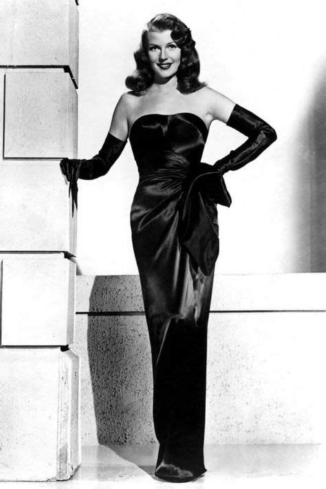 Rita Hayworth Iconic Dresses 1940s Fashion Hollywood Fashion