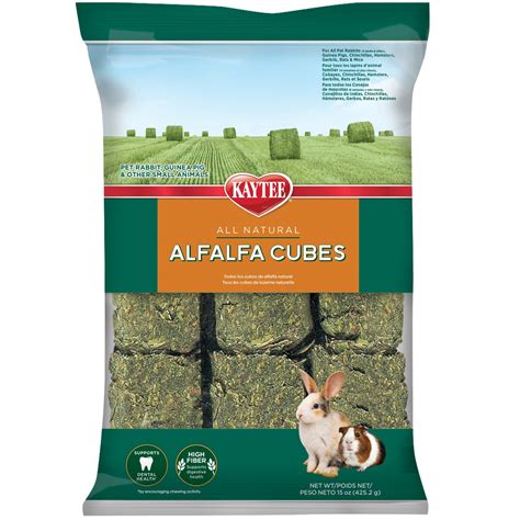 Small Animal Alfalfa Cubes 425g Pet Care By Post