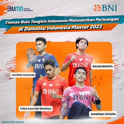 Timnas Bulu Tangkis Indonesia Melanjutkan Perjuangan di Daihatsu