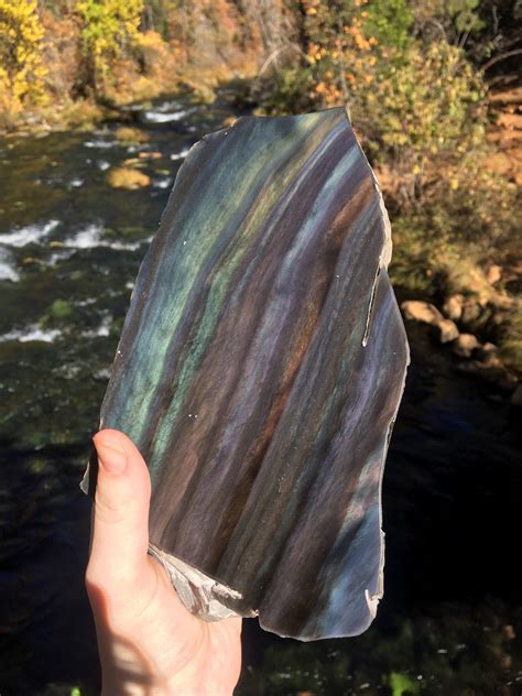 Massive Rainbow Obsidian Charging Plate Negative Healing Etsy