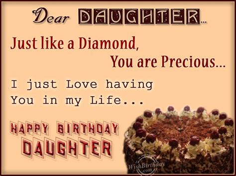 Special Birthday Wishes For My Precious Daughter