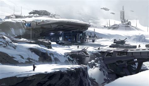Halo 5 Concept Art Sampling Revealed Ign
