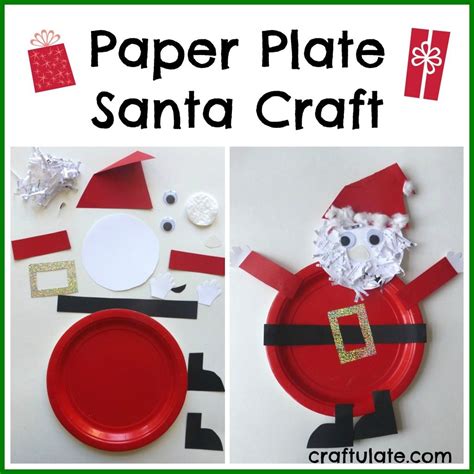 Check spelling or type a new query. Paper Plate Santa Craft | Santa crafts, Christmas crafts ...