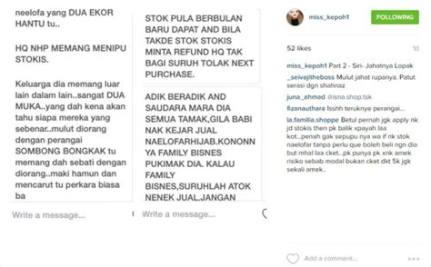 Patut adik neelofa lama menyepi di media sosial! 'Adik Beradik & Saudara Mara Dia Semua TAMAK !'- Pekerja ...