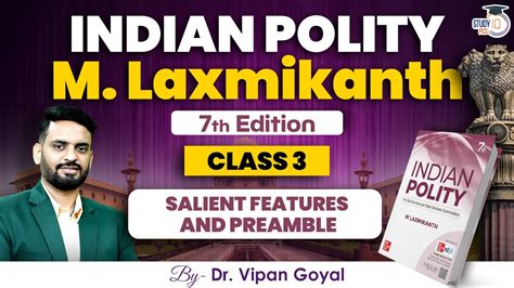 Complete Indian Polity M Laxmikanth 7th Edition Salient Features Of