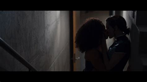 The Perfection 2018 Allison Williams Logan Browning Kissing