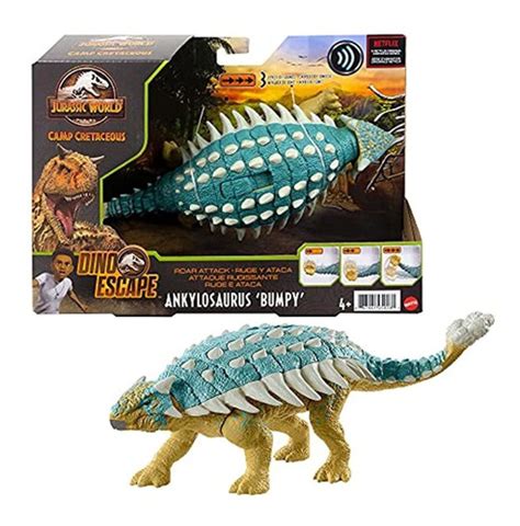 Jurassic World Roar Attack Ankylosaurus Bumpy Camp Cretacic Mercado Libre