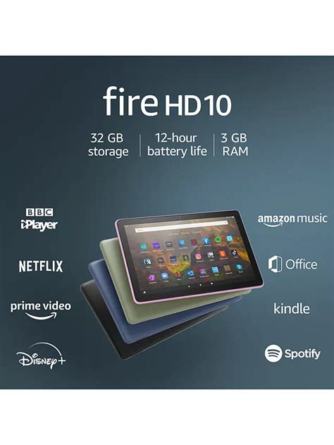 Amazon Fire Hd 10 Tablet 11th Generation With Alexa Hands Free Octa