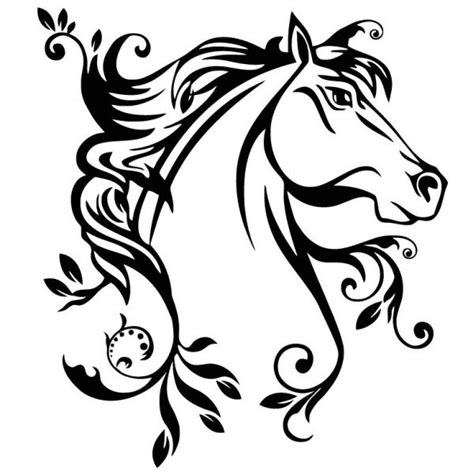 Horse Head Silhouette Images At Getdrawings Free Download