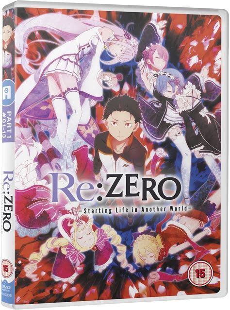Re Zero Starting Life In Another World Part 1 Dvd Free Shipping