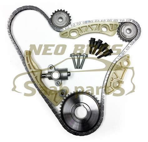 Engine Balance Chain Tensioner Gear And Guide Kit For Saab 9 3 18t 2